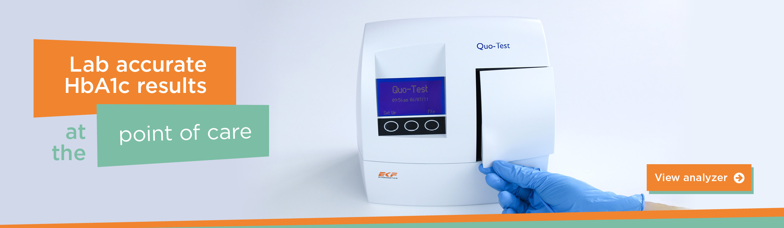 Quo-Test HbA1c analyzer